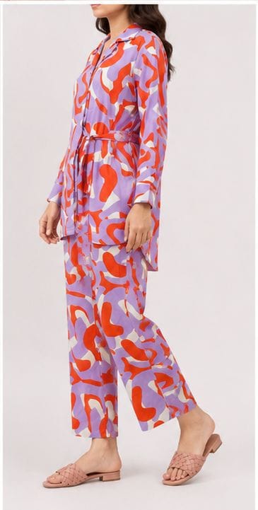 Coral Cord Set